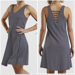 TOAD & CO Tech Tomboy Tank Dress in Grey size Medium